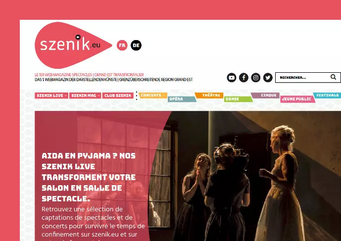 szenik.eu - Migration depuis un CMS propriétaire